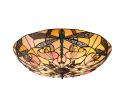 Endon 63922 - Stropné svietidlo Tiffany ASHTON 2xE27/60W/230V priemer 45 cm 63922