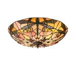 Endon 63922 - Stropné svietidlo Tiffany ASHTON 2xE27/60W/230V priemer 45 cm 63922