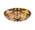 Endon 63922 - Stropné svietidlo Tiffany ASHTON 2xE27/60W/230V priemer 45 cm 63922