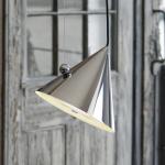 Tom Dixon LED závesné svietidlo Pose, strieborná, Ø 25 cm, oceľ, stmievateľné