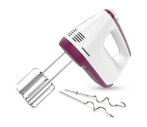 Heinner HM-400BG - Ručný šľahač 400W/230V biela/fialová HM-400BG