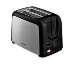 Heinner HTP-700BKSS - Hriankovač s dvoma otvormi 700W/230V čierna/matný chróm HTP-700BKSS