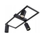 SmartLED Bodové svietidlo 3xGU10/30W/230V čierne 1812