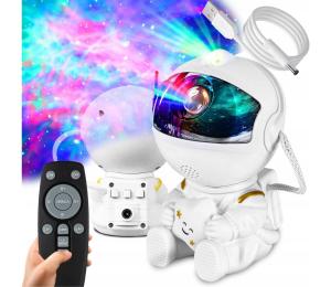 SmartLED LED RGB projektor LED/5W/5V astronaut + diaľkové ovládanie 8088