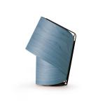 Stolová lampa LZF Tiny, modrá, výška 22 cm, drevená dyha
