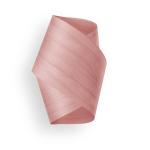 LZF nástenné svetlo Orbit, svetloružová, šírka 19 cm, drevo