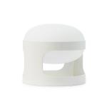 Stolová lampa Kartell KD28, biela, Ø 25 cm, E14-LED