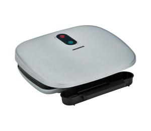 Heinner HEG-F1000SL - Kontaktný gril 1000W/230V matný chróm/čierna HEG-F1000SL