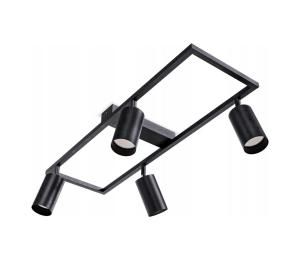 SmartLED Bodové svietidlo 4xGU10/30W/230V čierne 1814