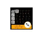B.V.  - LED vonkajší vianočný reťaz 200xLED/3,6W/230V/8 funkcií 10x0,4m IP44 teplá B103031Q9