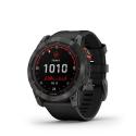Garmin fenix 7X Solar Black Čierne - Trieda B