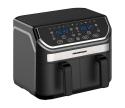 Heinner HAF-KDB1700BK - Duálna teplovzdušná fritéza 8,5 l 1700W/230V čierna HAF-KDB1700BK