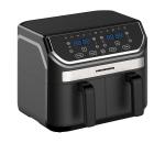 Heinner HAF-KDB1700BK - Duálna teplovzdušná fritéza 8,5 l 1700W/230V čierna HAF-KDB1700BK