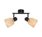 Atmosphera - Bodové svietidlo LIO 2xE14/25W/230V bambus 205978