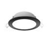 Brilagi - LED kúpeľňové zapustené svietidlo LED/6W/230V 3000K čierna IP65 B10405ADBP