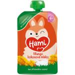 HAMI Ovocný príkrm v kapsičke príchuť mango kokosové mlieko 100 g