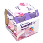 NUTRIDRINK Compacts jahodovou príchuťou 4x125 ml