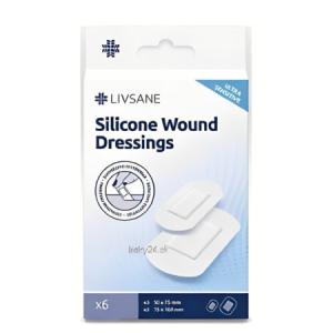 LIVSANE Silikónové náplasti ultra sensitive 6 ks