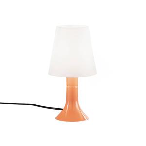 Stolová lampa BINGO Lumetto, oranžová/biela, 24,5 cm, plast
