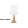 Stolová lampa BINGO Lumetto, bahenná farba/biela, výška 24,5 cm