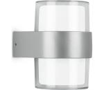 Telefunken 320404TF - LED vonkajšie nástenné svietidlo 2xLED/8W/230V IP44 matný chróm 320404TF