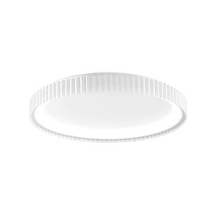 stropné LED svetlo Niike, biele, Ø 50 cm, kov, CCT