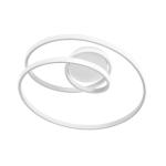 stropné LED svetlo COASTER biele, dĺžka 50 cm, kov, CCT