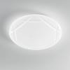 stropné LED svetlo Elixir, Ø 50 cm, biele, plast, CCT