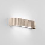 LED nástenné svetlo Niike, zlatá, šírka 40 cm, kov, CCT