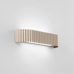 LED nástenné svetlo Niike, zlatá, šírka 40 cm, kov, CCT