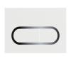Ravak X01455 - Splachovacie tlačidlo CHROME 24,7x16,5 cm biela X01455