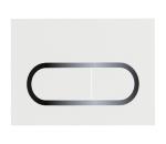 Ravak X01455 - Splachovacie tlačidlo CHROME 24,7x16,5 cm biela X01455
