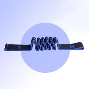 Strečingový popruh Sportago Flexloop - modrá