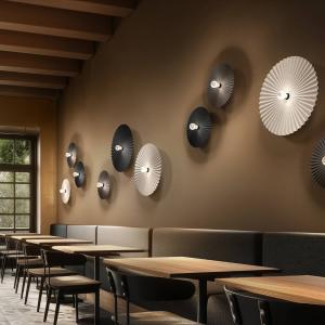 Stropné svietidlo Doge_S, čierne, kov, Ø 39 cm, E27