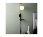 Endon 92726 - Nástenné svietidlo HALO 1xG9/3W/230V čierna/biela 92726