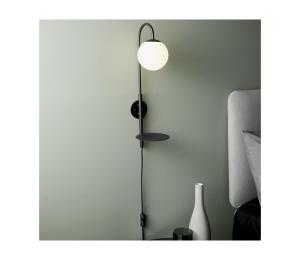 Endon 92726 - Nástenné svietidlo HALO 1xG9/3W/230V čierna/biela 92726