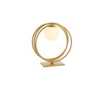 Endon 92491 - Stolná lampa EMILIO 1xG9/3W/230V zlatá/biela 92491