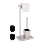 Toaletná súprava s 2 hlavicami kefky RD49120, svetlohnedá