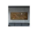 Li-Go 5478/DUB2 - LED stmievateľná nástenná dekorácia LED/24W/230V 130x60 cm dub 5478/DUB2