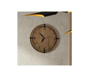 Li-Go 23628/DUB3 - Nástenné hodiny LED/1xAA pr. 32 cm svetlý dub/Kruh 23628/DUB3