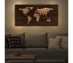 Li-Go 4457/A/4 - LED nástenná dekorácia LED/10W/5V 30000 mAh 120x60 cm dub 4457/A/4