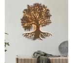 Li-Go 5739/DUB2 - LED Stmievateľná nástenná dekorácia LED/10W/230V 68x80 cm dub 5739/DUB2