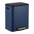 Odpadkový kôš 2x15l RD51210, tmavomodrá