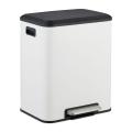 Odpadkový kôš 2x15l RD51210, biela