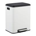 Odpadkový kôš 2x15l RD51210, biela