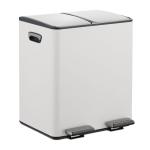 Odpadkový kôš 2x15l RD51207, biela