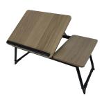 Výškovo nastaviteľný stolík na notebook RD52267, tmavohnedá