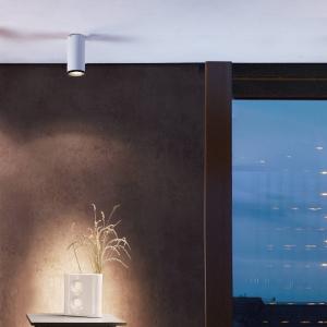 LED stropné svietidlo Lucea 6, biele, hliník, 2 700 K