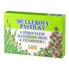 MÜLLEROVE pastilky so skorocelom a materinou dúškou 12 kusov