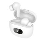 Aligator TWS08WT - Bezdrôtové slúchadlá s ANC 200 mAh + 2x 30 mAh IP40 biela TWS08WT